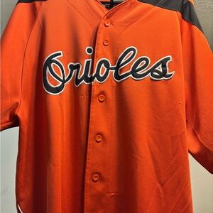Baltimore Orioles Cal Ripken Orange Jersey
